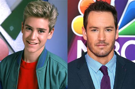 Saved by the Bell cast then and now: From Mark.